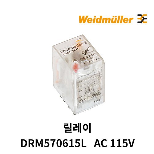 [weidmueller/바이드뮬러]릴레이 DRM570615L(AC115V)