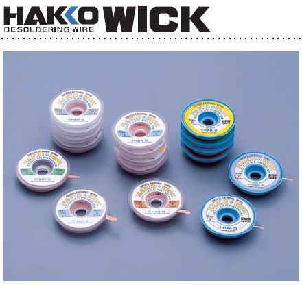 HAKKO WICK (납흡입 띠/폭 0.6~3.3mm) / 개 = 길이 1.5m