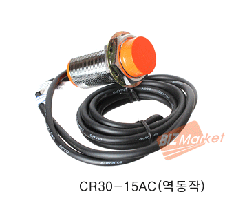 [오토닉스]원주 정전용량형 근접센서(AC2선식/검출거리15mm)  CR30-15AO/CR30-15AC