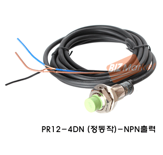 [오토닉스]원주 일반형 근접센서(DC3선식/검출거리 4mm) PR12-4DN/PR12-4DP