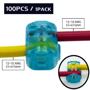 [알파오]무탈피 전선 커넥터 IT-55 (100EA/PACK) / 전선규격3.5 - 4.0㎟